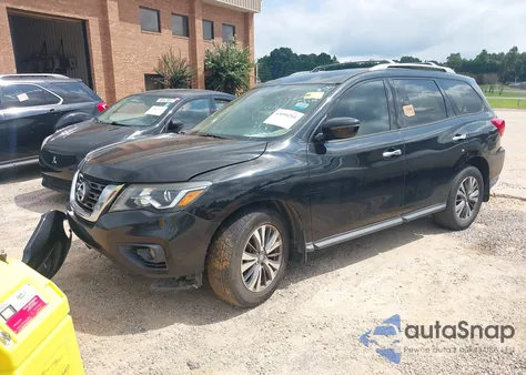 2017 Nissan Pathfinder Sv из США, поврежденный, VIN 5N1DR2MN8HC628936